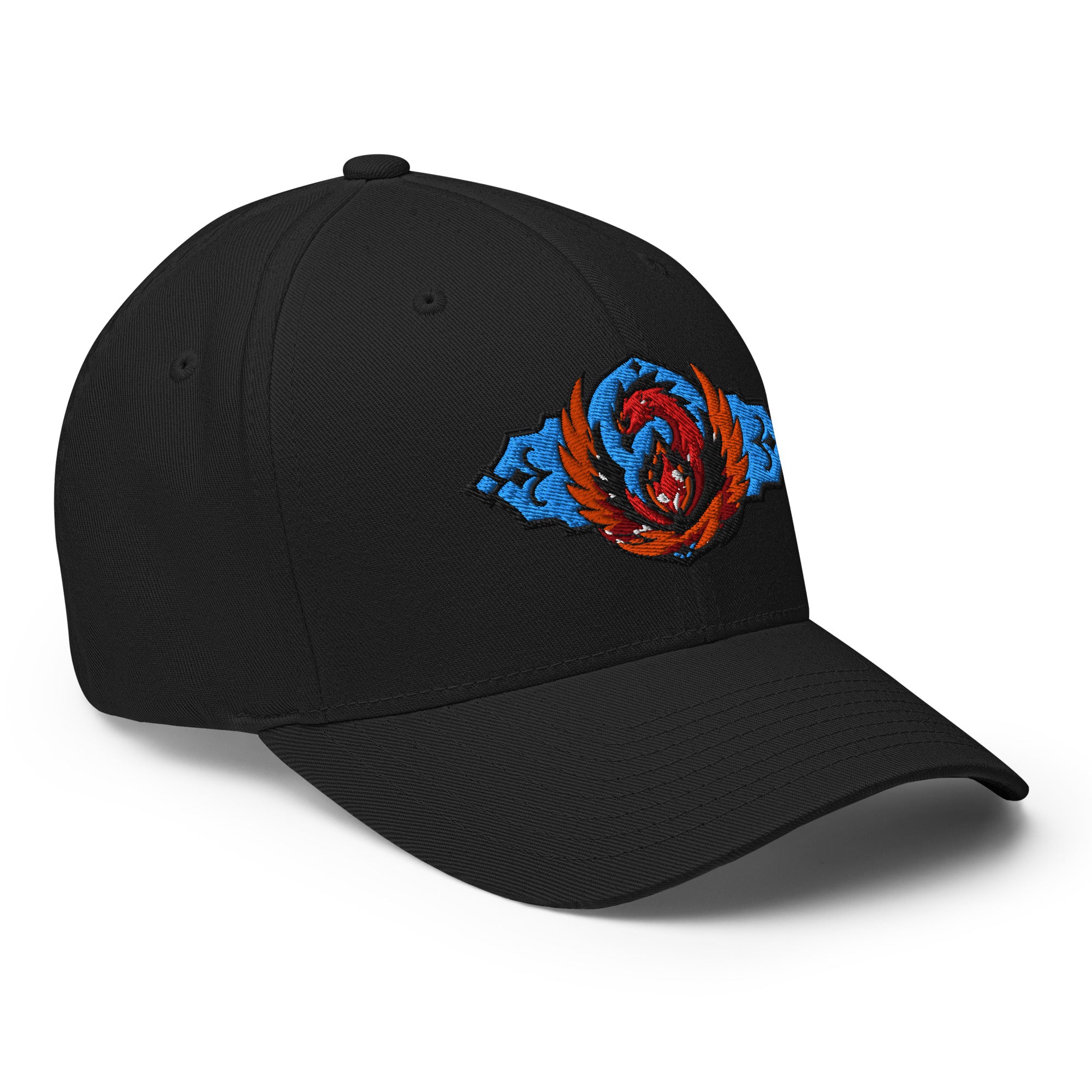 Phoenix Ablaze Hat | Embroidered Fantasy Phoenix Cap – Chaotic