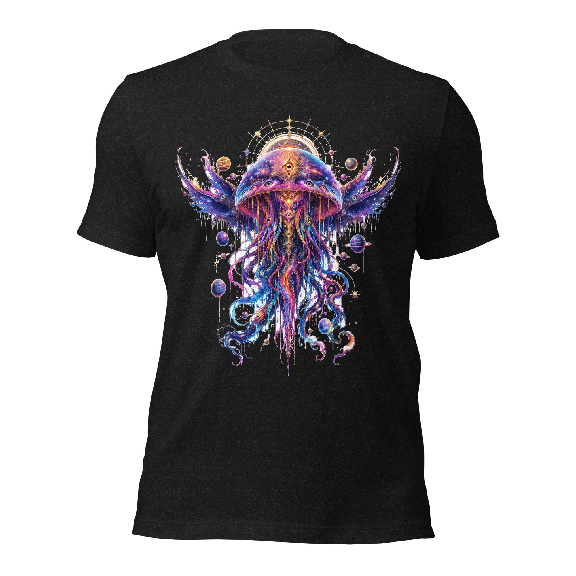 Celestial Jellyfish Shirt | Cosmic Horror Graphic Tee – Chaotic