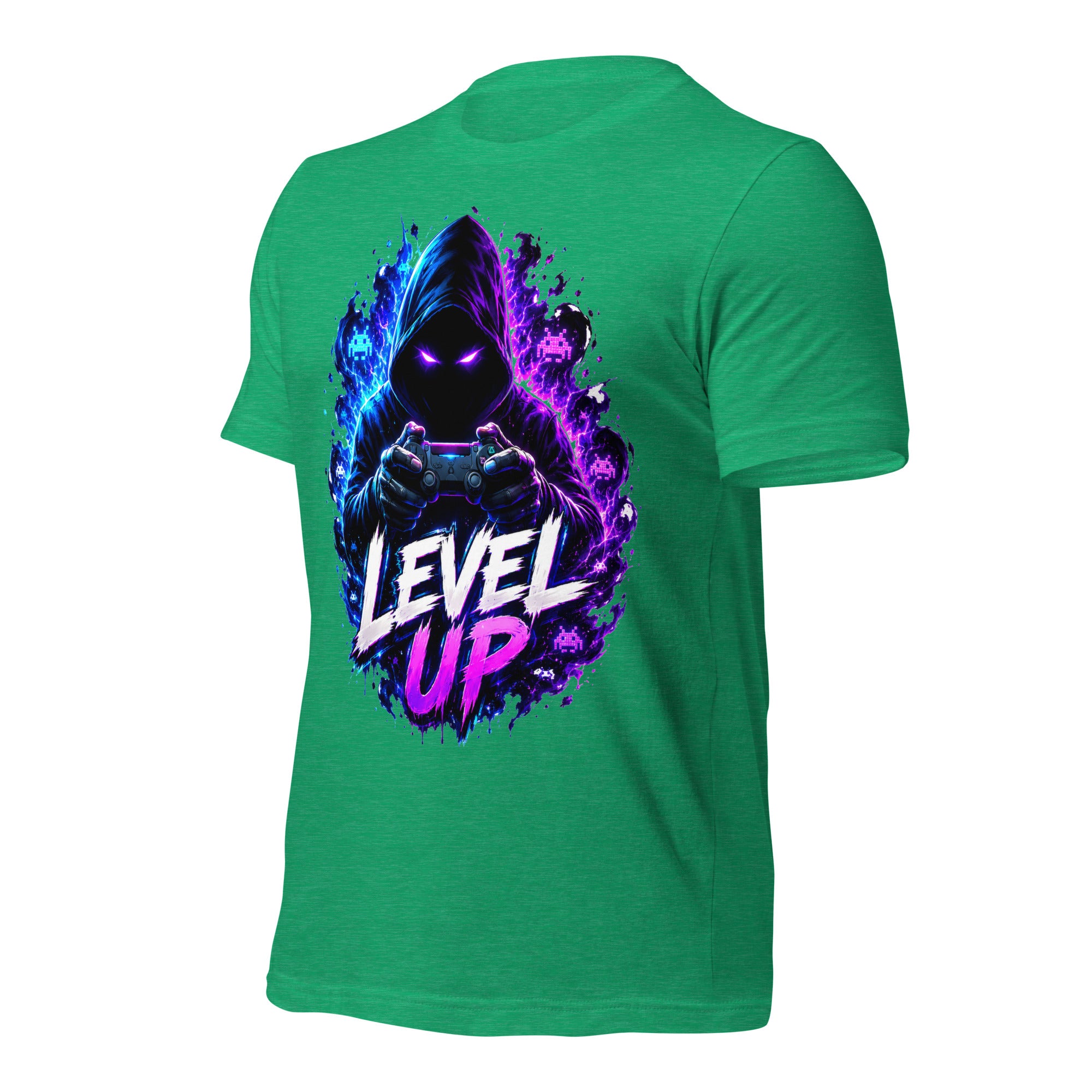 Level Up Gamer Shirt | Gaming Achievement Tee – Chaotic Evil Apparel
