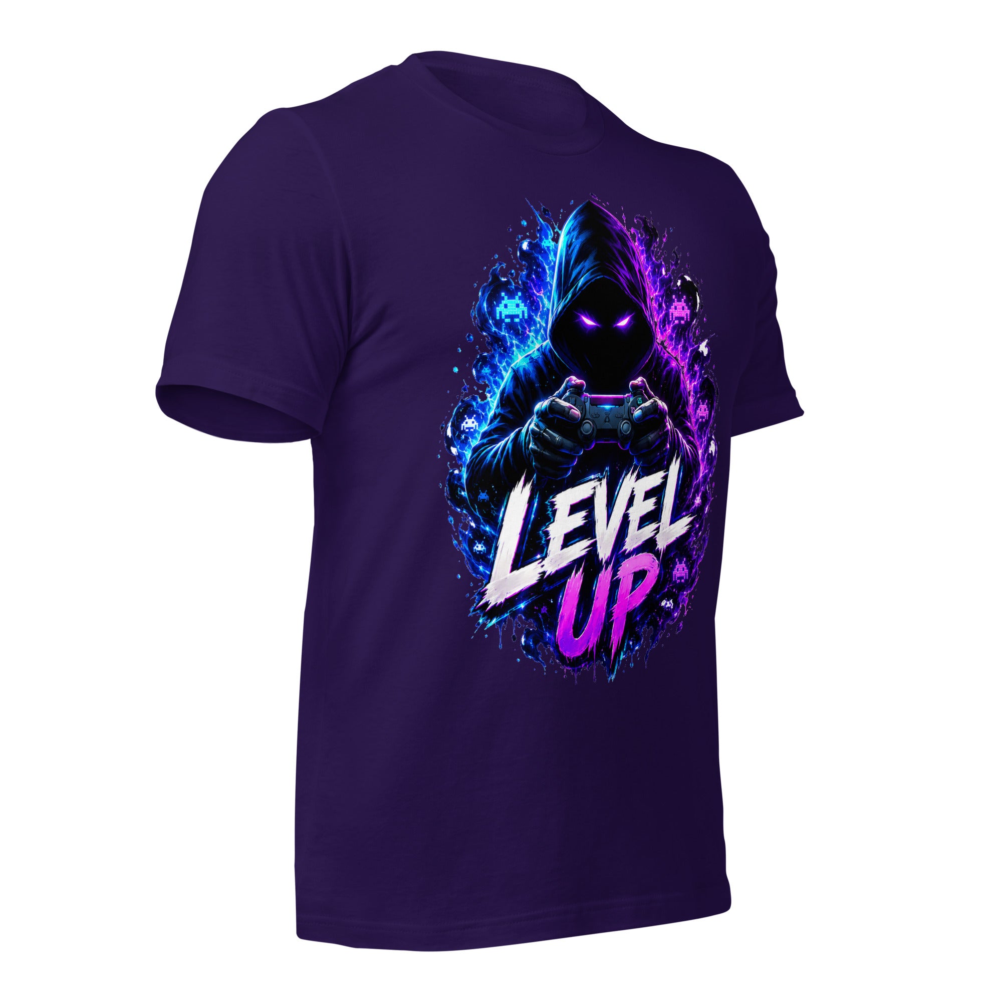 Level Up Gamer Shirt | Gaming Achievement Tee – Chaotic Evil Apparel