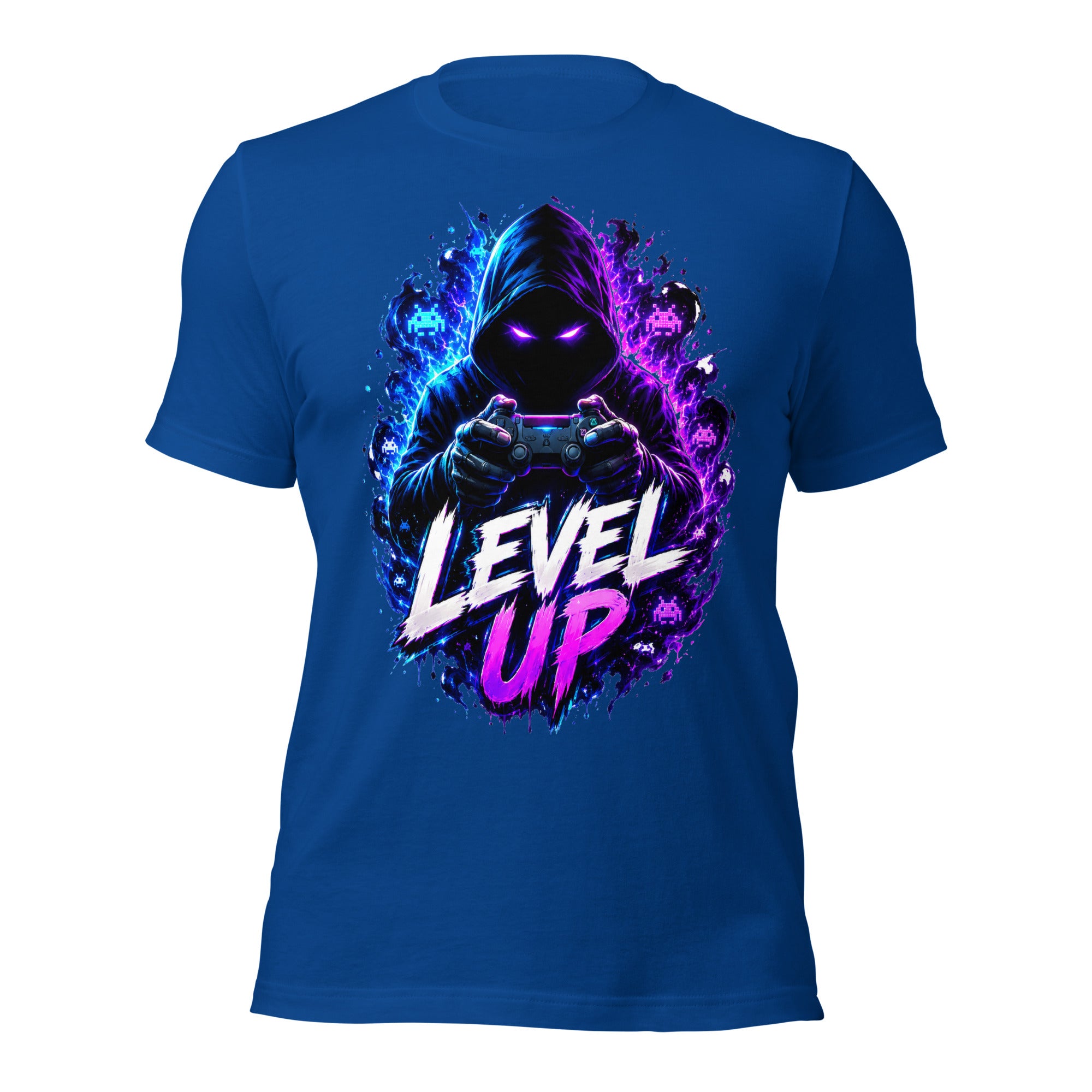 Level Up Gamer Shirt | Gaming Achievement Tee – Chaotic Evil Apparel